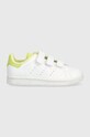 Dětské sneakers boty adidas Originals STAN SMITH CF C x Disney Planet friendly bílá GW4537