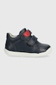 Geox buty dziecięce imitacja skóry licowej granatowy B254NB.08554
