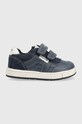 Geox sneakersy dziecięce skóra zamszowa granatowy B2543A.0CL22.20.23