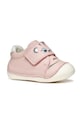Geox teniși din piele copii roz B3540B.00085