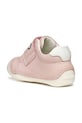 Geox teniși din piele copii roz B3540B.00085