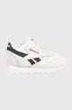 Reebok Classic sneakersy dziecięce CL LTHR imitacja skóry licowej biały GY4883