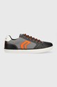 Geox sneakersy dziecięce imitacja skóry licowej czarny J155CD.010FE.36.39.PPYX