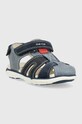 Geox sandały skórzane dziecięce B354LA.0CL22.24.27 niebieski SS25