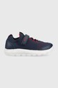 Geox sneakersy imitacja skóry licowej granatowy J26H7C.06KBC.28.35.PPYX