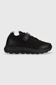 Dětské sneakers boty Geox textilní černá J26H7C.06KBC.36.39.PPYX