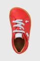 червоний Дитячі шкіряні туфлі Camper
