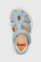 plava Dječje sandale od brušene kože Camper