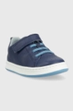 Camper scarpe da ginnastica per bambini in pelle Runner blu