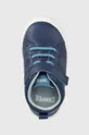 блакитний Дитячі шкіряні кросівки Camper Runner