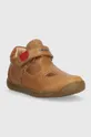 Detské kožené sandále Geox hnedá
