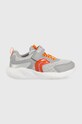 Geox sneakersy dziecięce syntetyczny szary J25GBB.014CE.38.31.PPYX