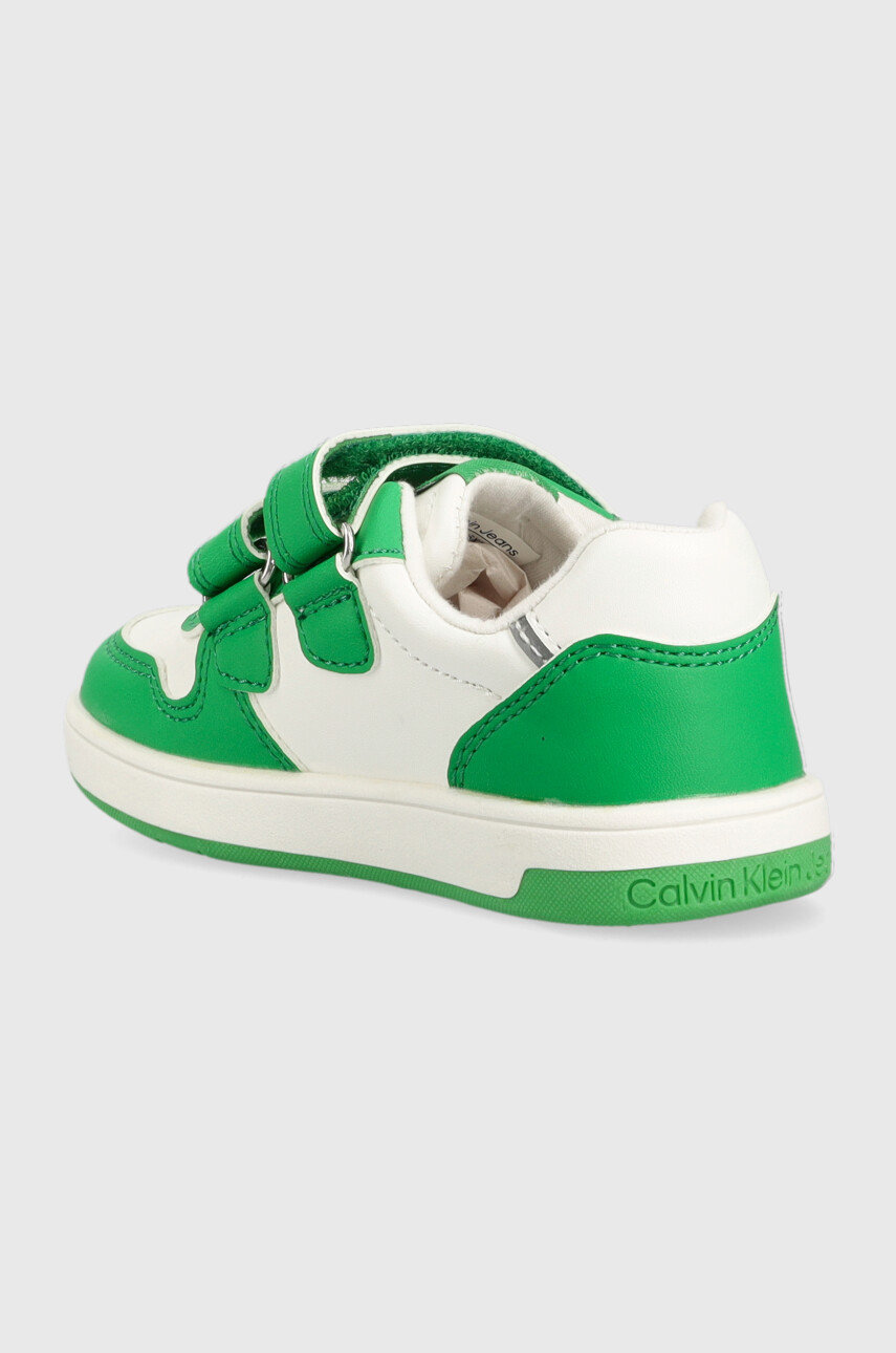 Calvin Klein Jeans sneakers pentru copii  Gamba: Material sintetic Interiorul: Material textil Talpa: Material sintetic