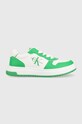 Calvin Klein Jeans sneakers pentru copii textil verde V3X9.80552.30.34