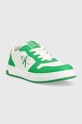 Calvin Klein Jeans sneakersy dziecięce V3X9.80552.35.38 zielony SS23