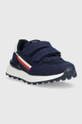 Tommy Hilfiger sneakersy dziecięce granatowy