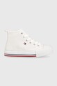 Дитячі кеди Tommy Hilfiger синтетичний білий T3A9.32679.30.34