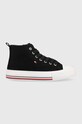 Dětské tenisky Tommy Hilfiger textilní černá T3A9.32679.35.39
