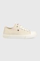 Dětské tenisky Tommy Hilfiger textilní béžová T3X9.32827.30.34