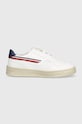 Παιδικά αθλητικά παπούτσια Tommy Hilfiger συνθετικό λευκό T3X9.32848.35.41