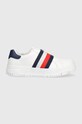 Tommy Hilfiger sneakersy dziecięce imitacja skóry licowej biały T3X9.32877.35.41
