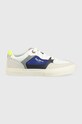 Pepe Jeans sneakers pentru copii piele întoarsă albastru PBS30548