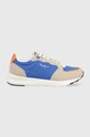Pepe Jeans sneakersy dziecięce York Mix B syntetyczny niebieski PBS30561
