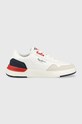 Pepe Jeans sneakers pentru copii Baxter Boy Basket imitatie de piele intoarsa alb PBS30563