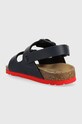 CHLAPEC Dětské sandály Pepe Jeans Bio Double PBS90056 námořnická modř