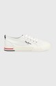 Дитячі кросівки Pepe Jeans BReady Basic Planet friendly білий PGS30561