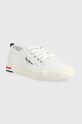 Pepe Jeans sneakersy dziecięce BReady Basic PGS30561 biały SS23