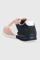 Chłopiec Pepe Jeans sneakersy dziecięce London Basic PGS30564 różowy