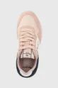 pastelově růžová Dětské sneakers boty Pepe Jeans London Basic