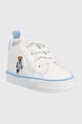 Παιδικά αθλητικά παπούτσια Polo Ralph Lauren RL100730 λευκό SS23
