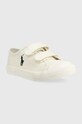 Polo Ralph Lauren tenisi copii RF104011.27.34 alb SS23