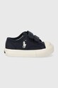 Polo Ralph Lauren tenisówki dziecięce Produkt niemowlęcy granatowy RF104026.19.26