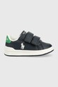 Polo Ralph Lauren sneakersy dziecięce Produkt niemowlęcy granatowy RF104041.19.26