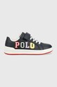 Dětské sneakers boty Polo Ralph Lauren nízký námořnická modř RF104043