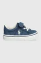 μπλε Παιδικά πάνινα παπούτσια Polo Ralph Lauren Παιδικά