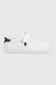 Polo Ralph Lauren sneakers pentru copii mic de statură alb RF104104.27.34
