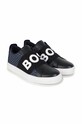 BOSS sneakersy dziecięce tekstylny granatowy J29333.36.41