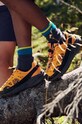 Παιδικά παπούτσια Jack Wolfskin VILI SNEAKER LOW K απομίμηση λείου δέρματος πορτοκαλί 4056841.28.33.New