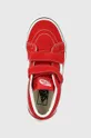 κόκκινο Παιδικά πάνινα παπούτσια Vans UY SK8-Mid Reissue V FORMULA ONE/TRU