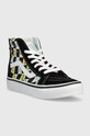 Dětské tenisky Vans UY SK8 Hi Zip MELT MDRED VN0005VSBML1 černá SS23