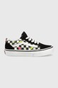 Vans tenisówki dziecięce UY Old Skool FRTC BLKWH skóra zamszowa czarny VN0005WVY281