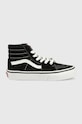 Vans trampki dziecięce UY SK8 Hi BLACK/TRUE WHIT VN000D5F6BT1 czarny SS23