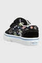 Băieți Vans tenisi copii TD Old Skool V GLOW BLKBU VN0A38JNY611 negru