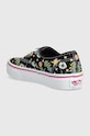 Chłopiec Vans tenisówki dziecięce UY Authentic FLRL BLACK VN0A3UIVBLK1 czarny