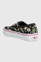 Vans tenisówki dziecięce UY Authentic FLRL BLACK Cholewka: Materiał tekstylny, Wnętrze: Materiał tekstylny, Podeszwa: Materiał syntetyczny