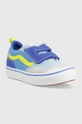 Παιδικά πάνινα παπούτσια Vans UY ComfyCush New Skool V COBL MULTI μπλε